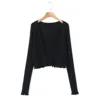 เสื้อคาร์ดิแกนสีดำ