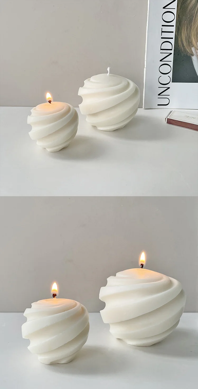 Threaded Ball Baking Molds Candle Diy Unique Candle Molds Buy Square
