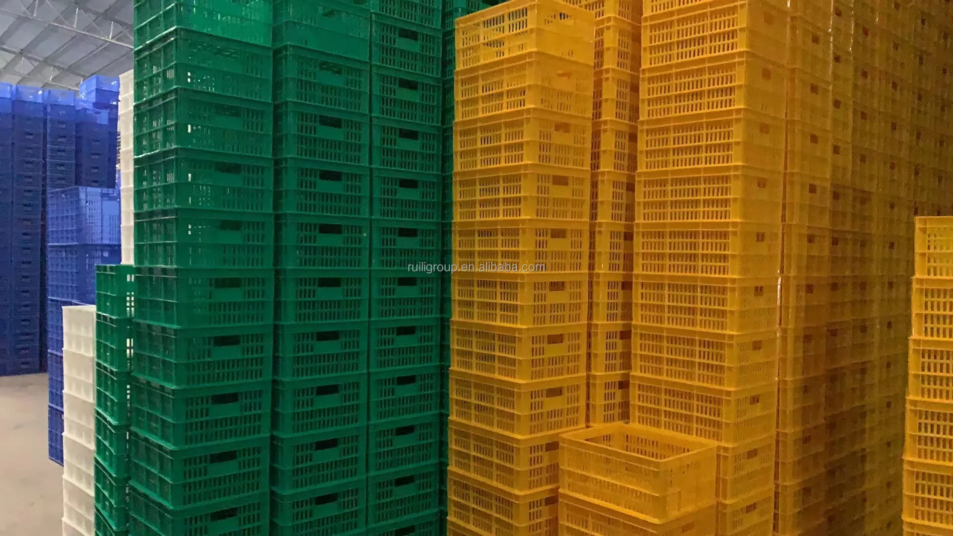 Multipurpose Plastic Logistic Box Large Plastic Storage Containers