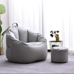 2021 hot sell pumpkin shape bean bag sofa chair for adult