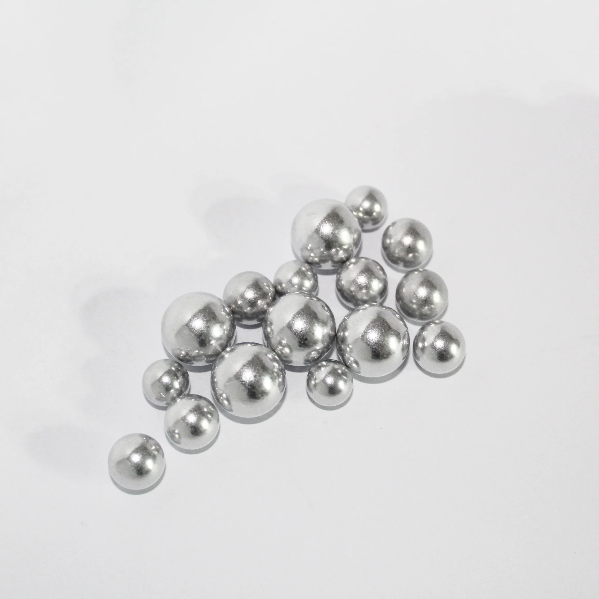 viên bi nhôm đặc bóng gương, đường kính 50 caliber, 68 caliber, 43 caliber, 2–40 mm, 2,4 mm, 12,7 mm, 12,7 mm, 17,27 mm