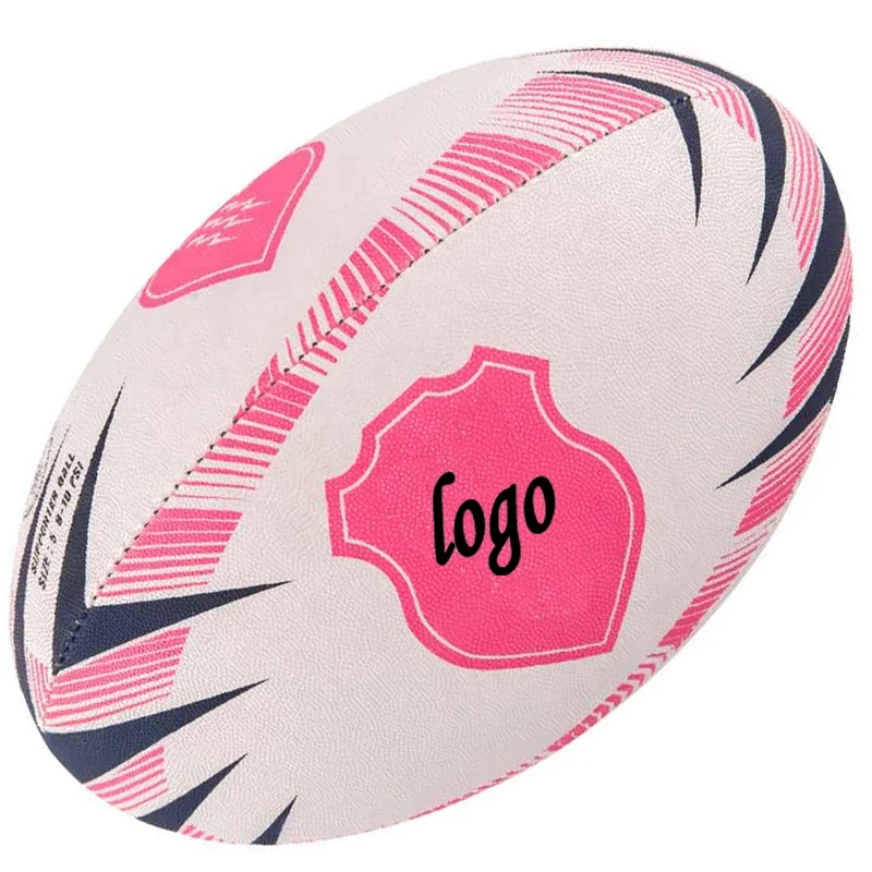 Soft Standard Rugby Ball Outdoor Pu American Football Training Soccer