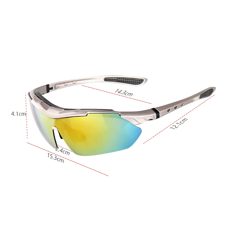 Uv400 Protection Sports Goggles Sunglass for Bike Driving Cycling