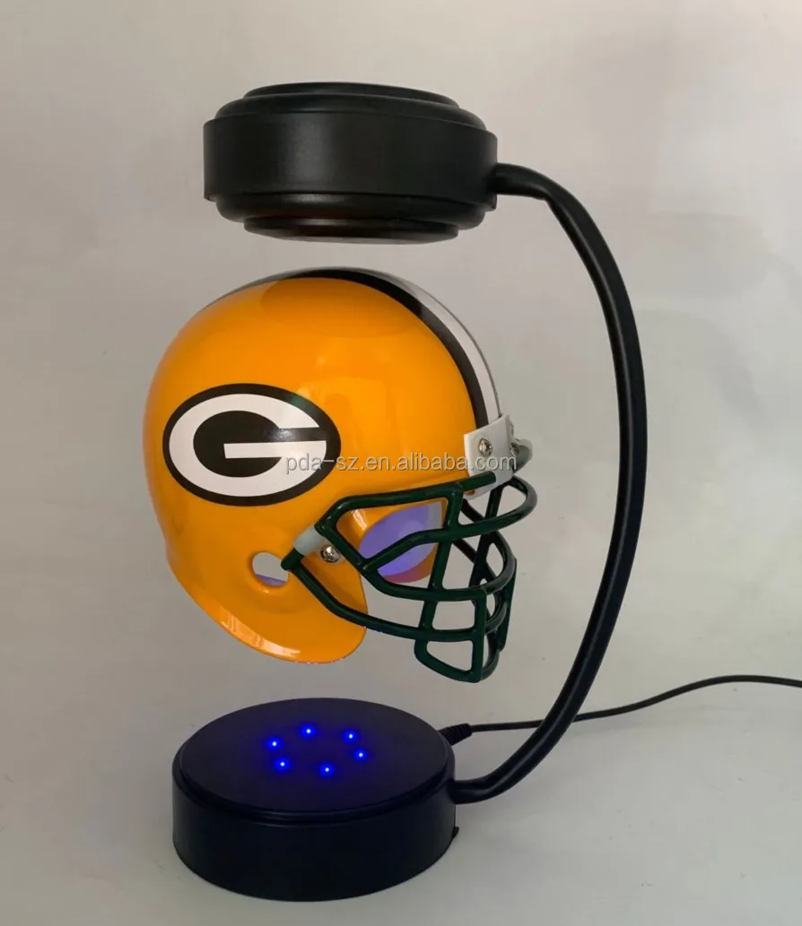 NFL Hover Helmets Kansas City Chiefs Levitating LED Lighted Helmet Display