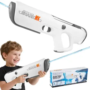 EPT Powerful Rechargeable Electric Water Gun for Kids One-Click Suction Loading Feature Summer Toy