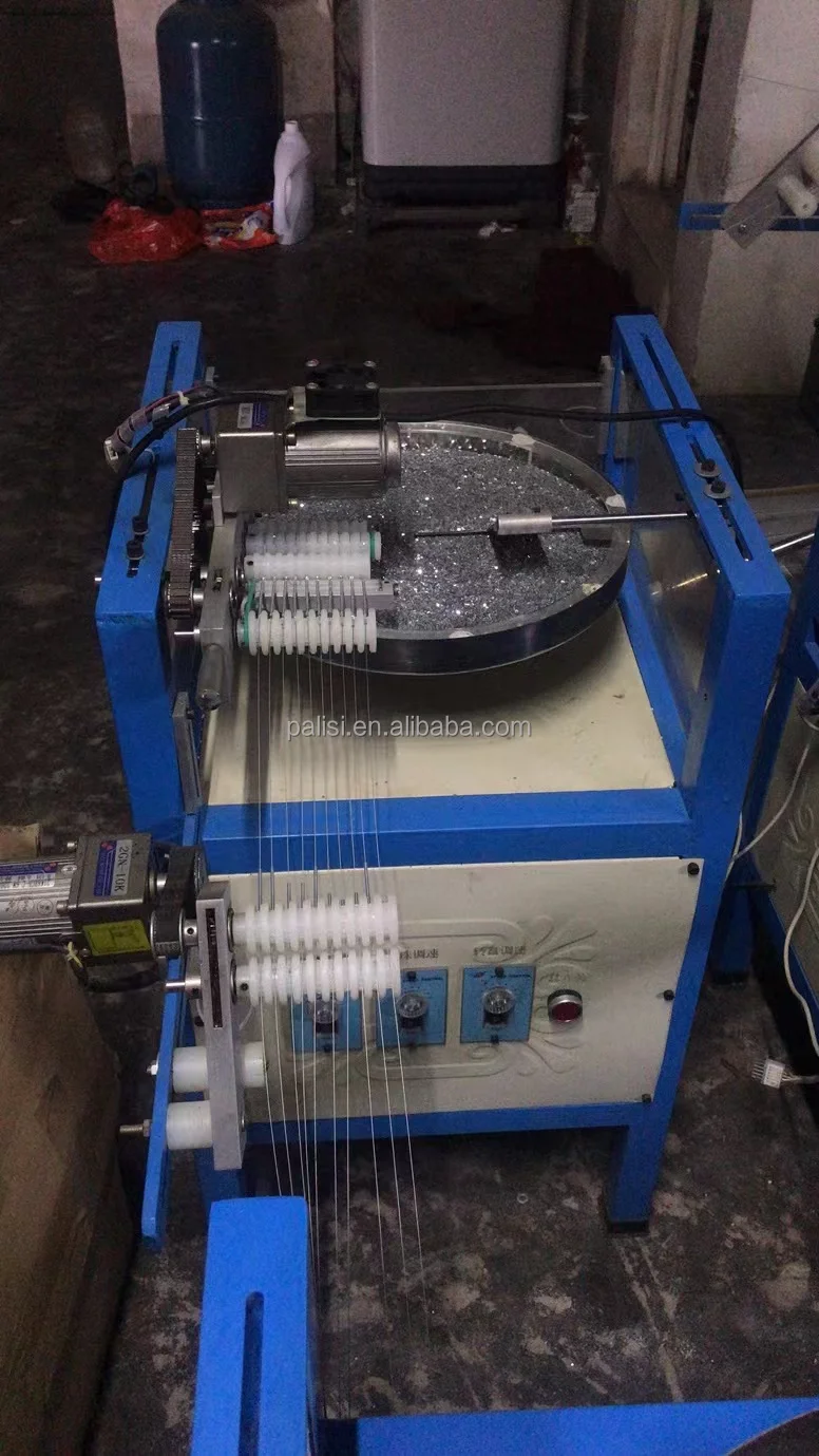 Electric Automatic Bead Stringing Machine Beads Threading Machinery