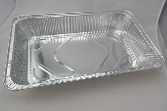 product factory direct sales tia cb61 20 inch square plate 8700ml airline food takeout container aluminum foil-2
