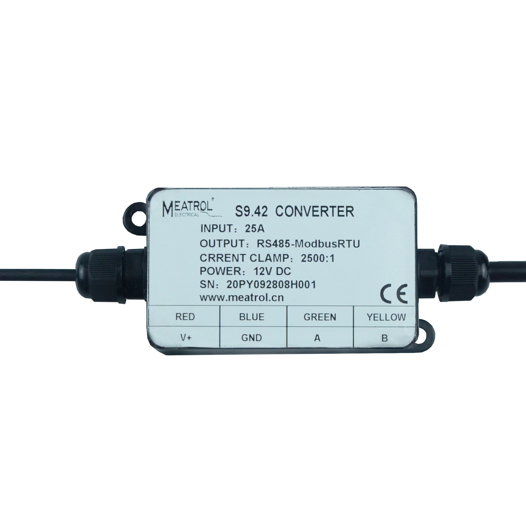 Modbus RTU RS485 Promotion Current Transducer Flexible clamp sensor Rogowski Coil Sensor