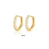 9mm single row diamond ear cuff-gold