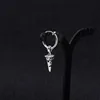 E007-Silver 9 (One no ear hole earring)