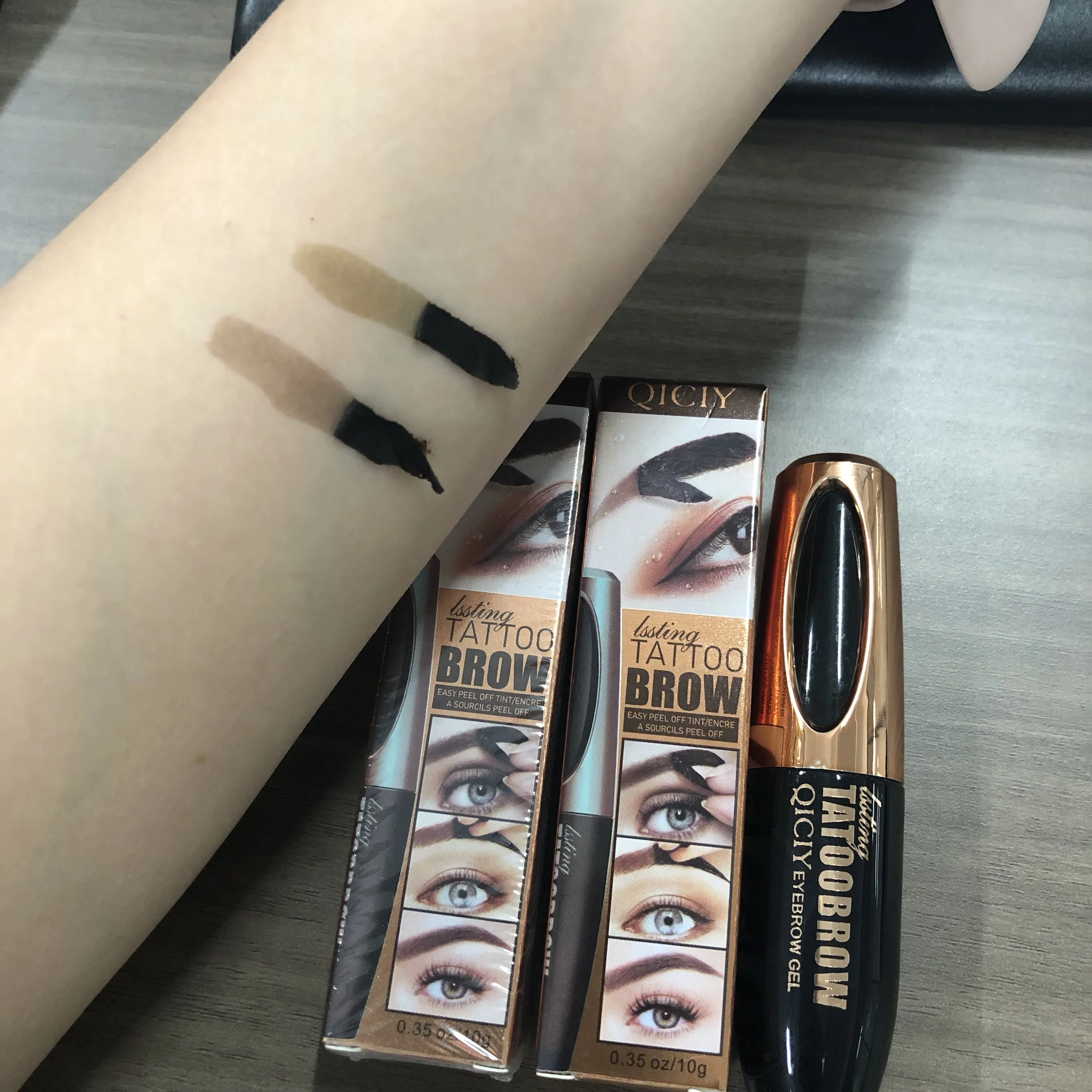 Long Lasting Waterproof Natural Eyebrow Enhancers Pomade Tint 10ml  Peel Off Tattoo Eyebrow Stain Gel