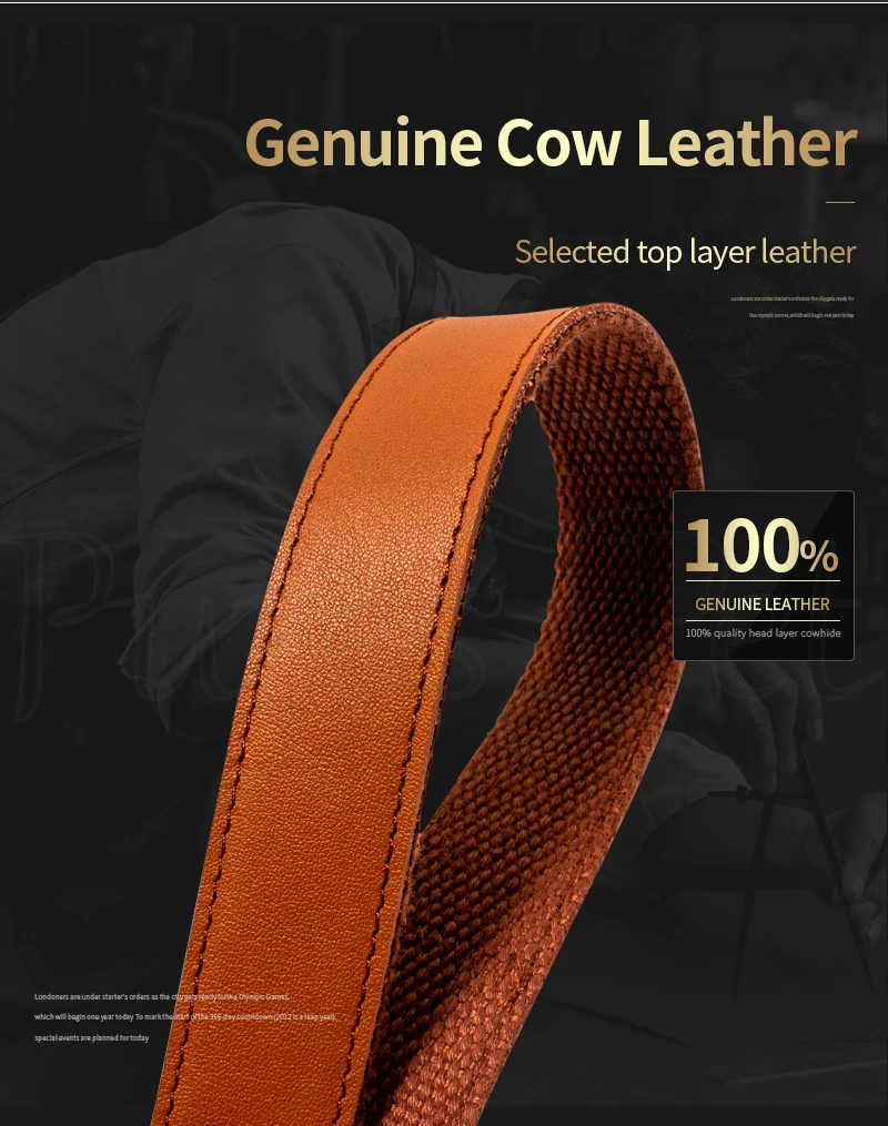 Custom Designer Luxury Genuine Leather Pet Collar Lead Rope Real