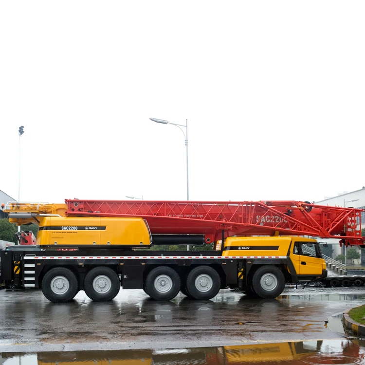 High Efficiency Cheap 160Ton Mobile All Terrain Crane SAC1600S With Telescopic Boom