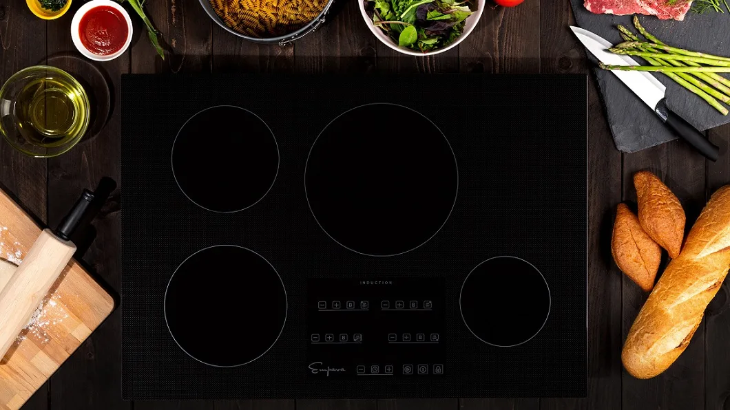 Empava 30 Inch Professional Slim Invisible 4 Burner Smart Electric Rv