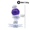 3 Balls S Purple