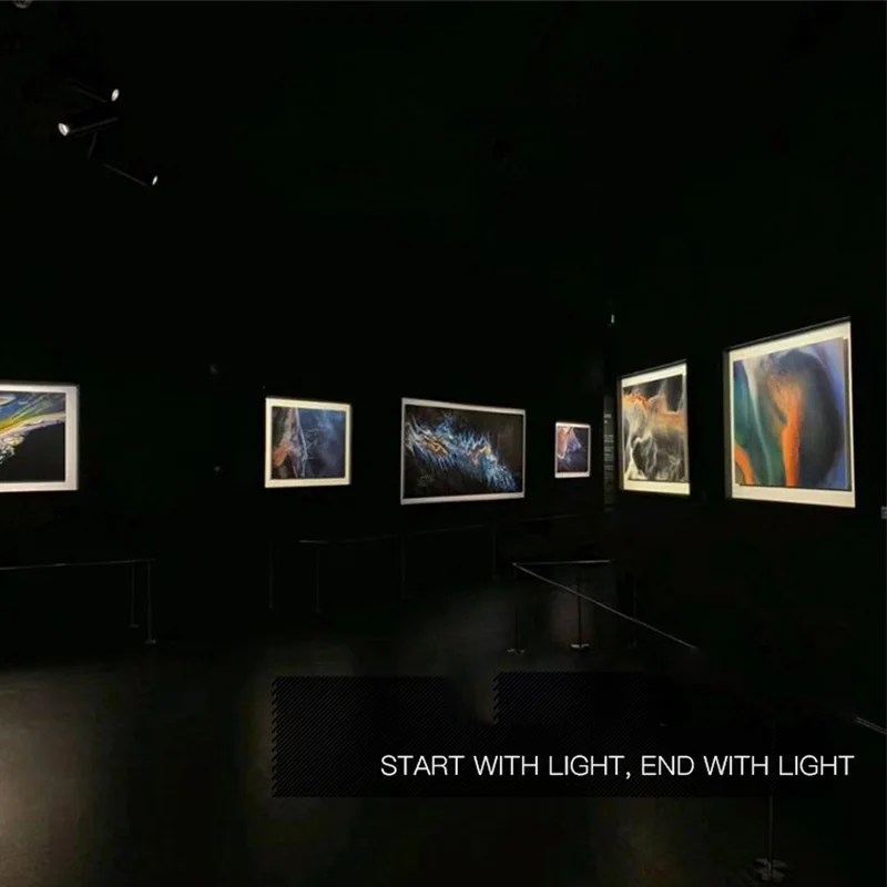 High quality 15W 18W zoomable shapeable  CRI 97 Anti glare Led Track Light For Art Gallery Painting Exhibition museum lighting