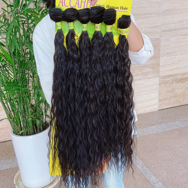 High Quality Synthetic 6 Pcs 26" 28" Malaysian Curly Hair Weave Bundle