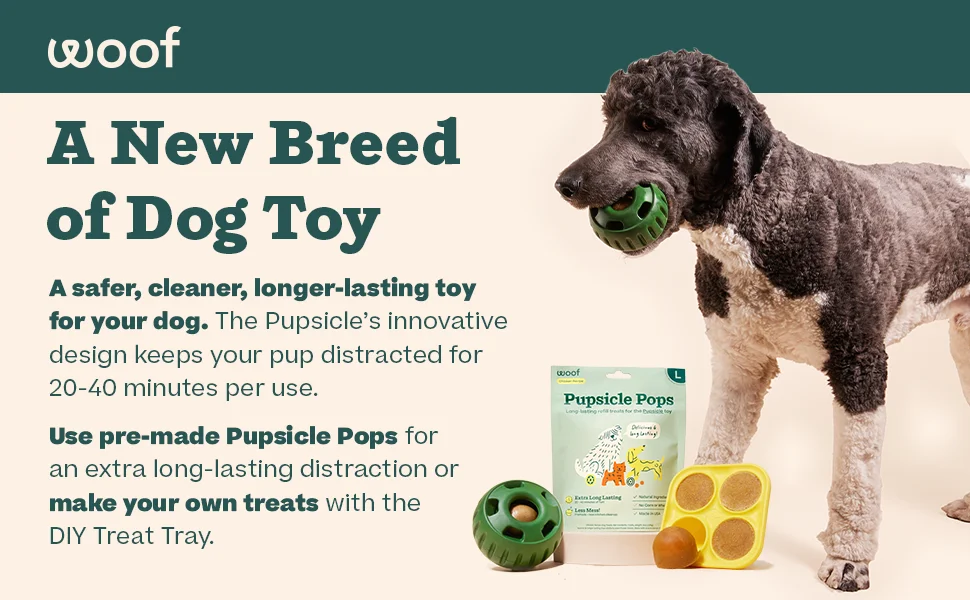 Woof Pupsicle Longlasting Dog Toy To Keep Your Pup Distracted Safe For
