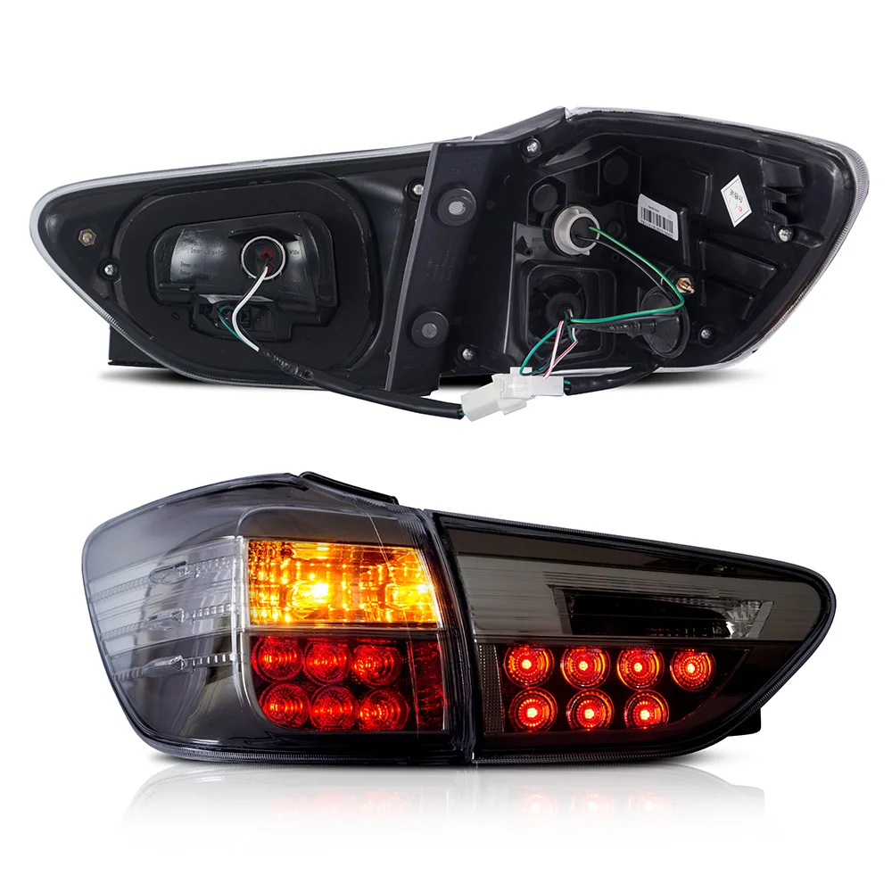 Vland for Toyota Wish 2009 2010 2012 2013 2014 2015 Car led light Taillight with Moving Signal LED Tail lamp details