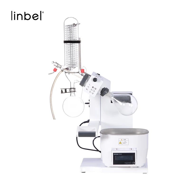 Turnkey Solution Small Cheap 2L Solvent Recovery Vap Vacuum Rotary  Evaporator with Chiller and Vacuum Pump Price