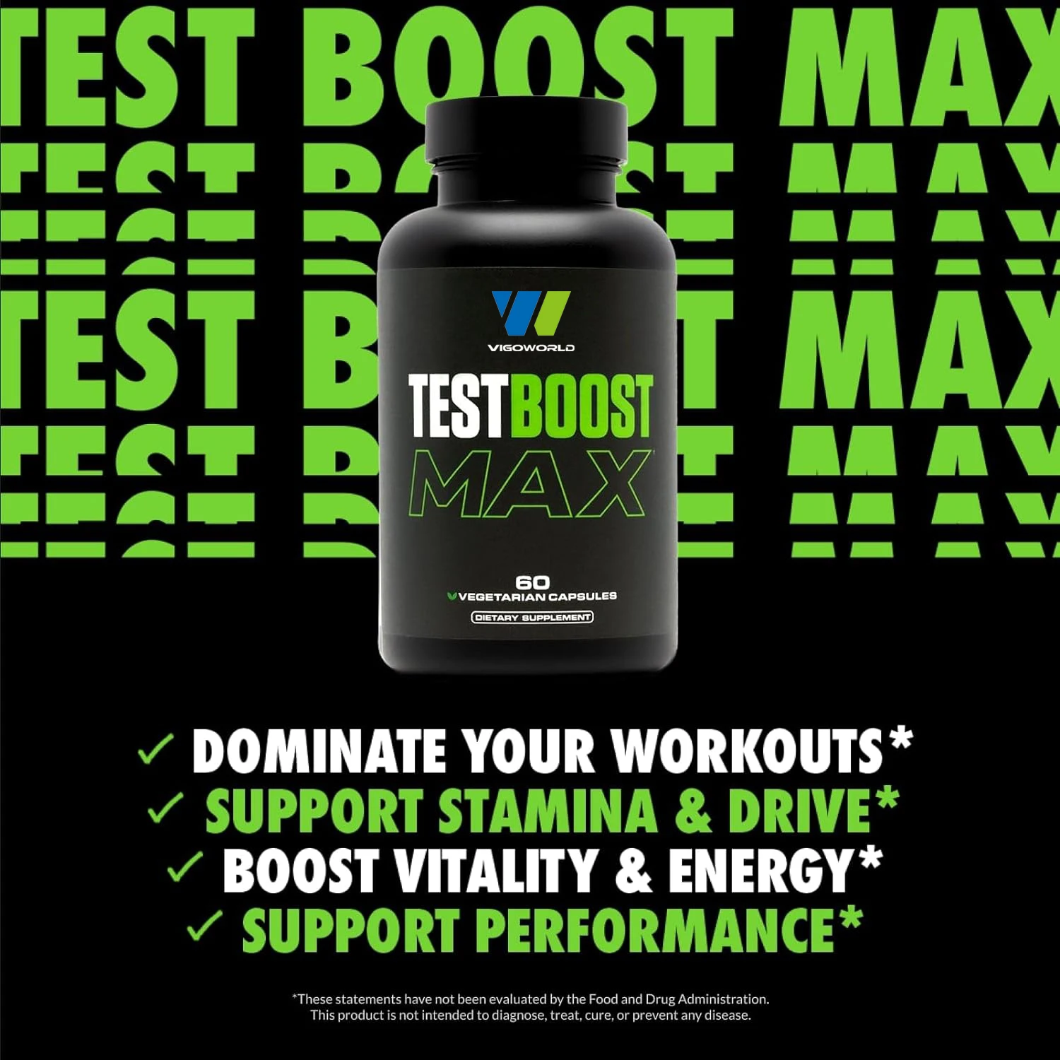 Test Boost Max Capsules Testosterone Supplement For Men Tribulus