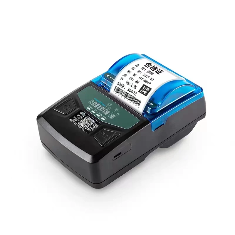 Android Bluetooth Printer Label and Receipt Roll to Roll Machine MP58C2