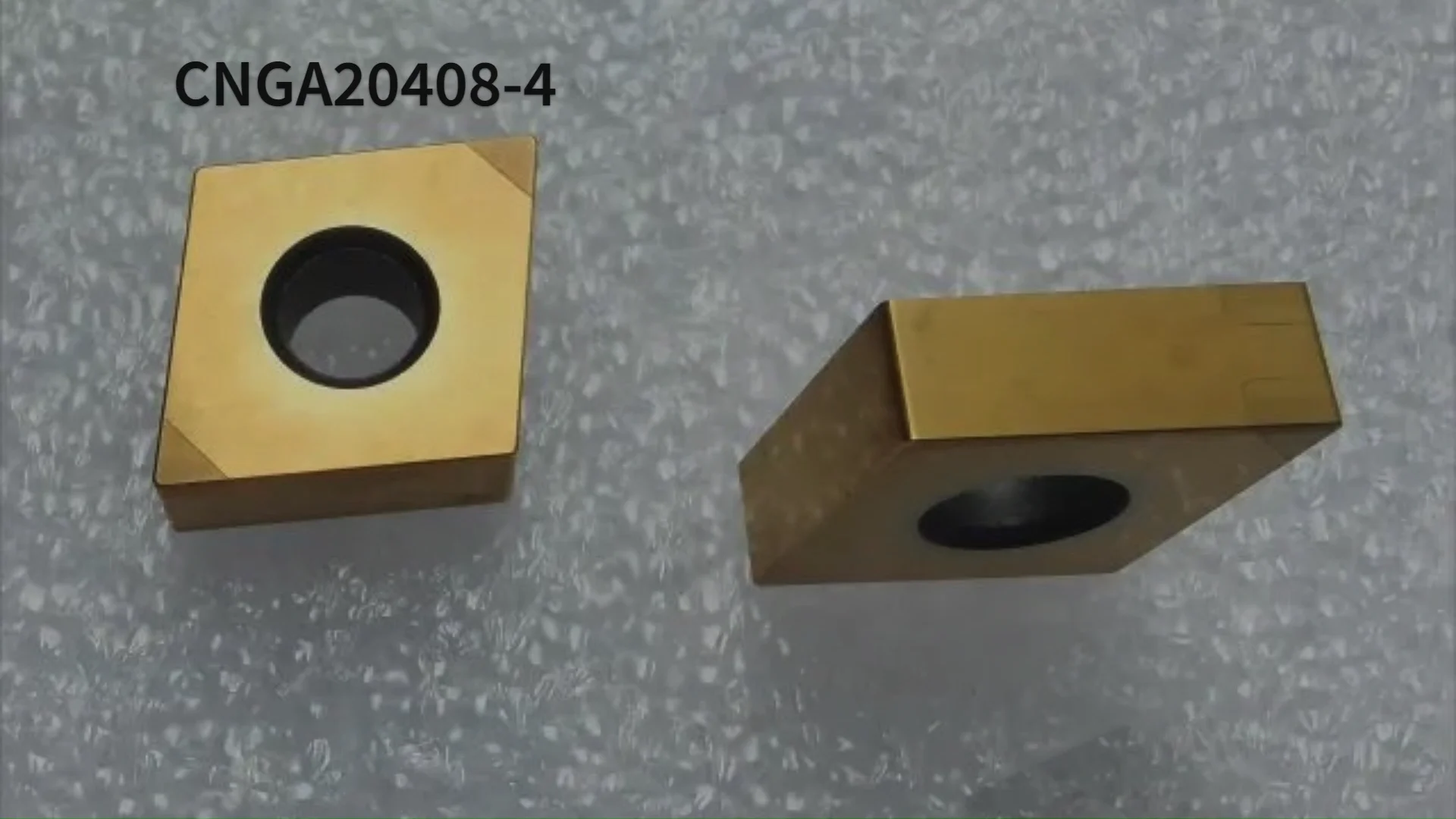 Brazed Cbn Insert Coating Cbn Insert Cnga1204084n Process Hardened