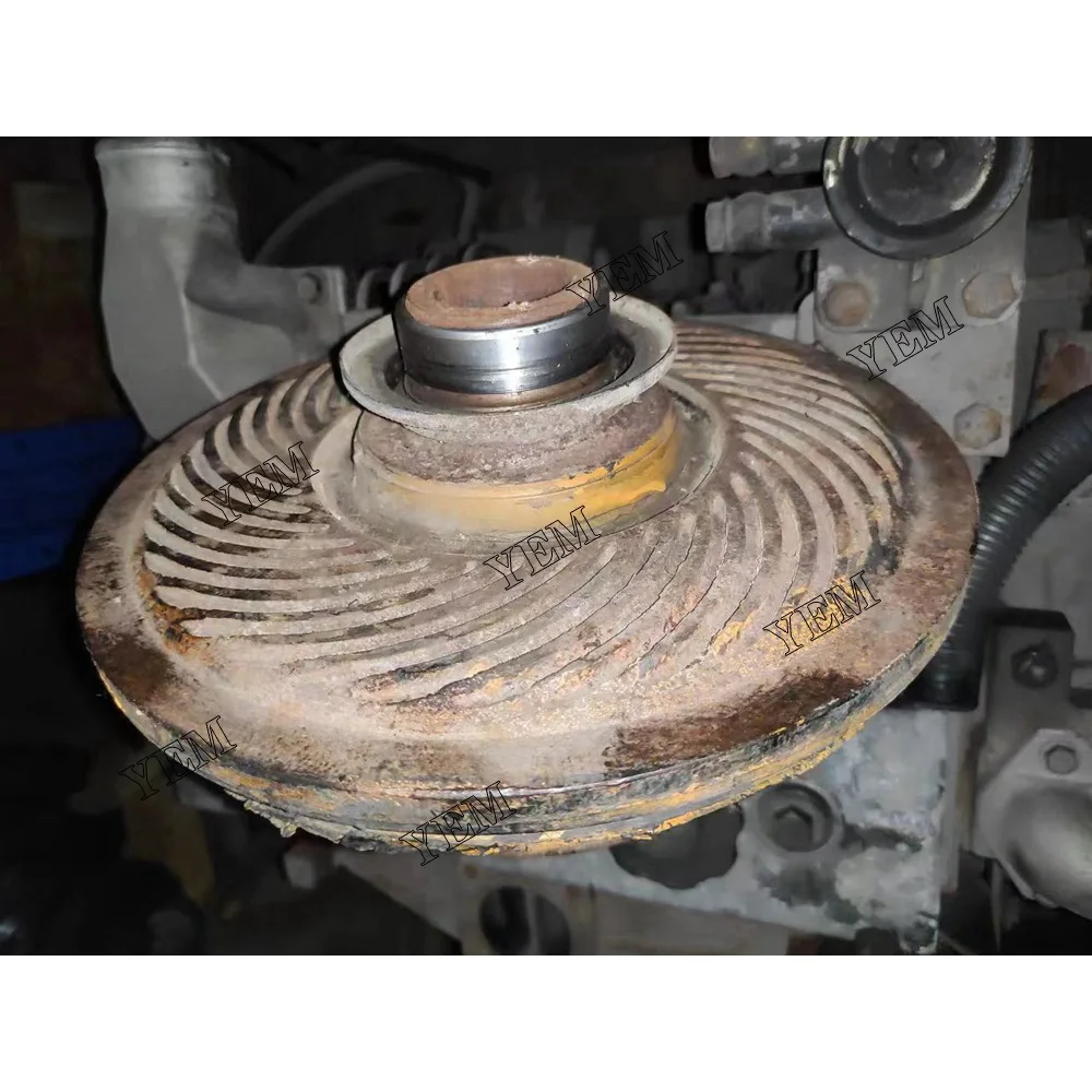 Used H06C Crankshaft Pulley for Hino Excavator Engine