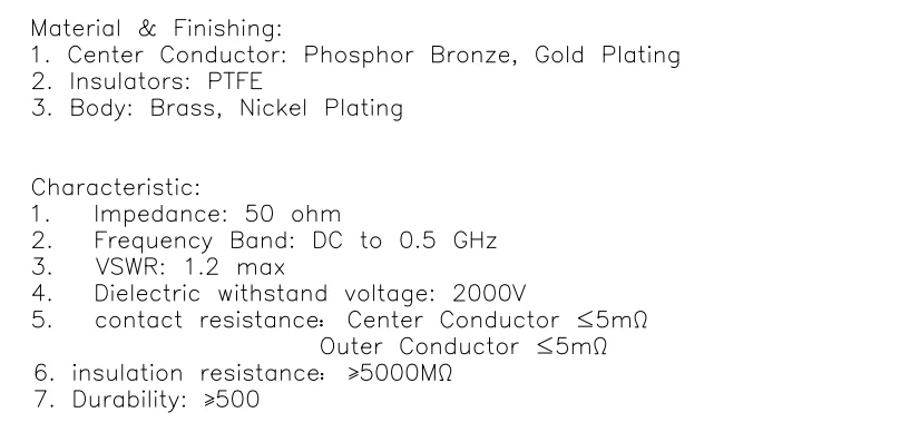 product lwmc wholesale factory selling so239 dc to 05 ghz uhf coaxial connector uhf female 4 holes flange mounted-7