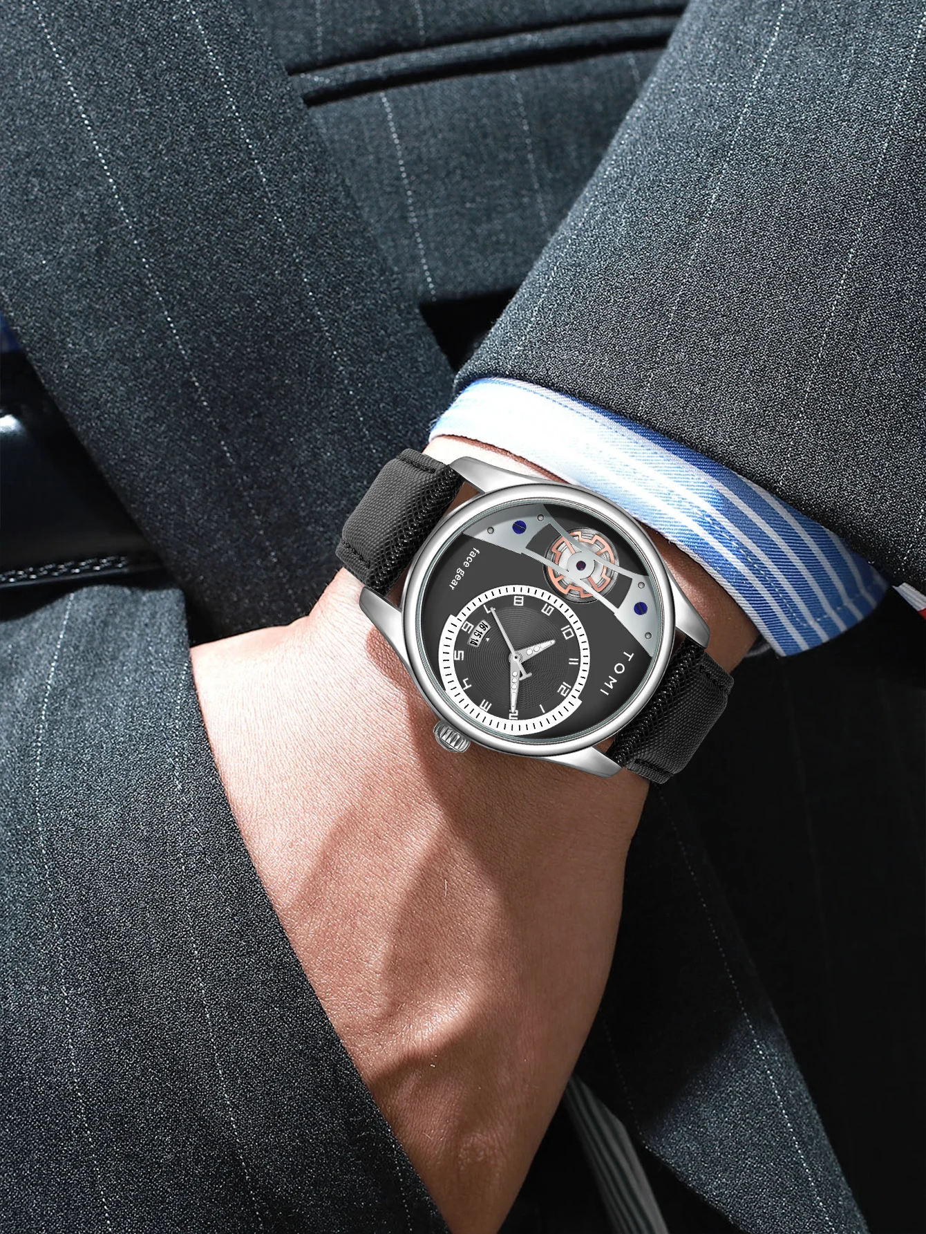 TOMI T105 Hot Sale Men's Business Quartz Watch High Quality