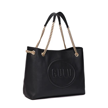 ODM/OEM Luxury Women's Full-Grain Leather Shoulder Bags Scratch-Resistant Zip Closure Stylish Vintage Urban Commute Featuring