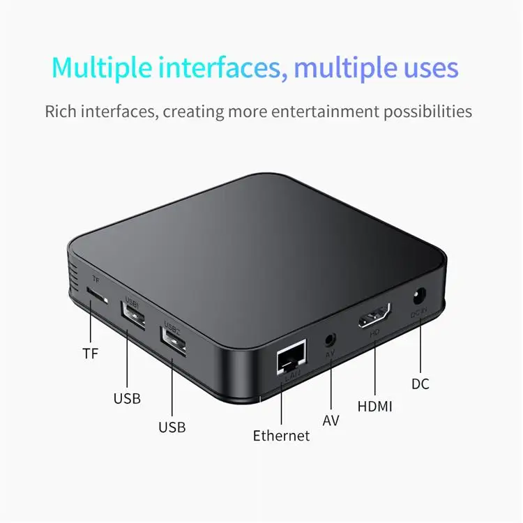 Topleo 2gb 16gb Tv Box Set Top Box 4k Android 10.0 4gb Android Smart Tv