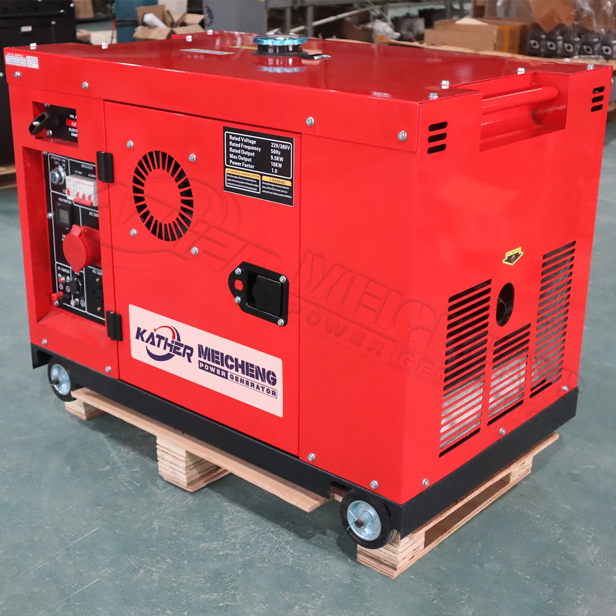 5KVA 8KVA 10KVA 12KVA 15KVA 20KVA Generador Silencioso Gasolina Insonorizado Generadores de Electricidad Enfriamiento por Aire Grupo Electrógeno de Gasolina 10KW