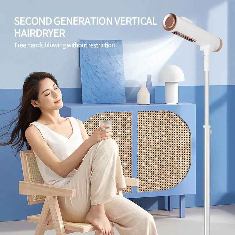 Mesky Hair Dryer Stand 360 Degree Rotating, Ionic, and Fast