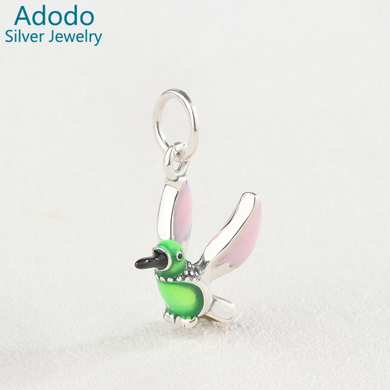 925 Sterling Silver Pendant Enamel 