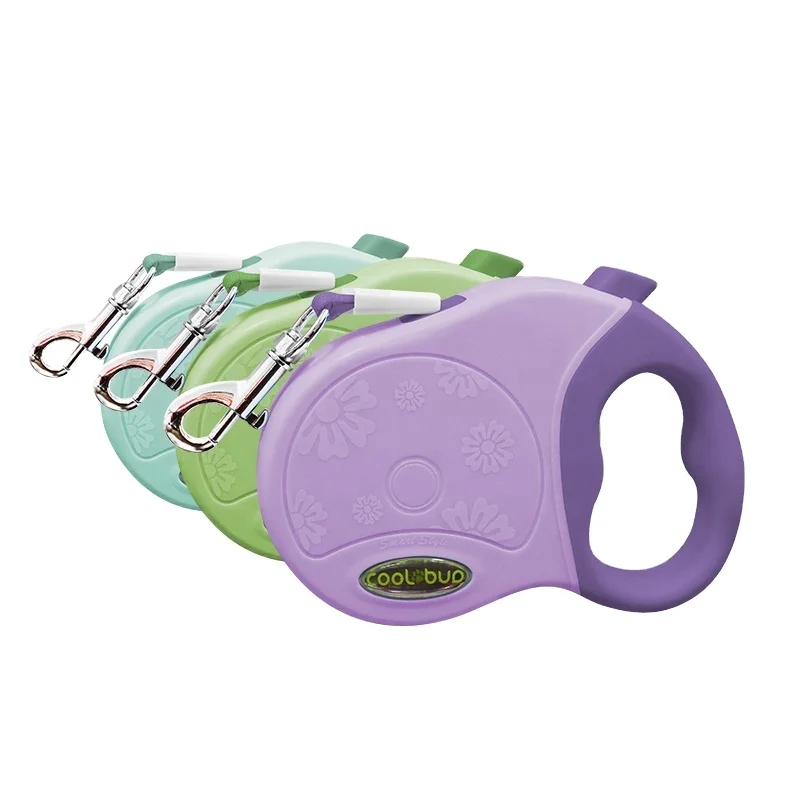 chew proof retractable dog leash