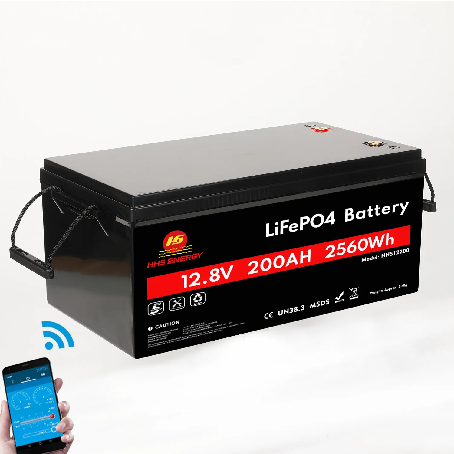 Rechargeable Deep Cycle Lifepo4 Battery 12v 24v 48v 100ah 120ah 200ah 300ah for Rv Solar System Lifepo4 Lithium Ion Battery