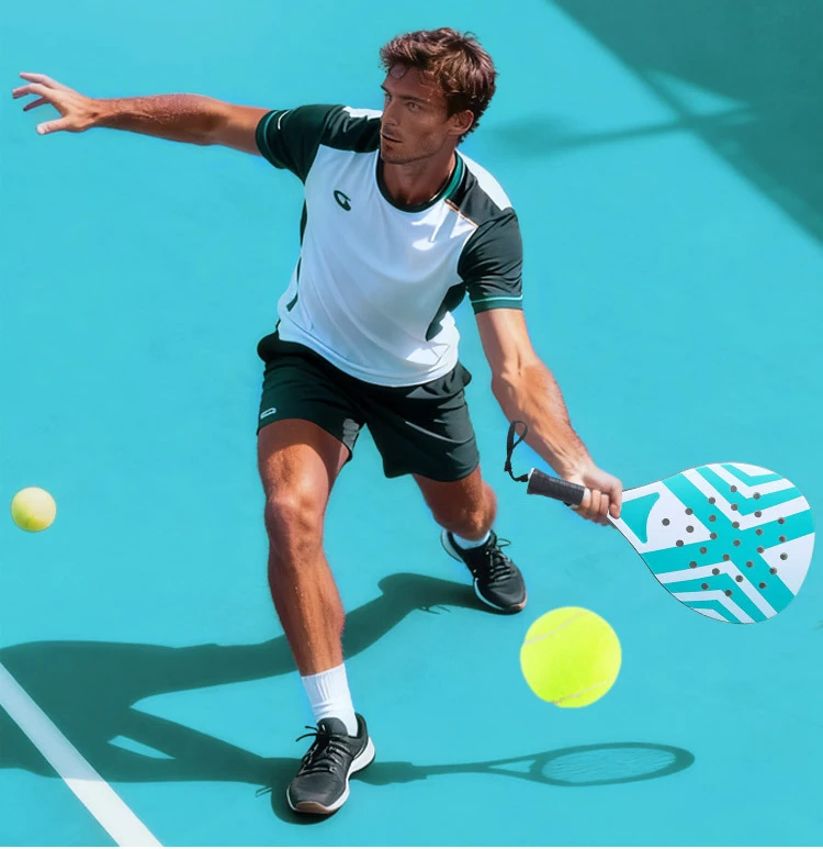 18k carbon fiber palas de tennis rackets eva foam paddel tennis game oem padel bats padel racket118-2