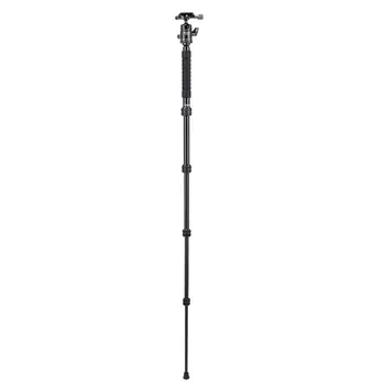 Professional Portable Aluminium Monopod Digital Dslr Camera Tripods Telescopic Tripod 325mm Folded 1360mm Height detail image