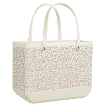 Durable Rubber EVA Tote Handbag Soft Beach Bogg Bag Wholesale Waterproof for Outdoor Sports and Beach Vacations