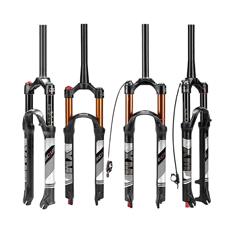 BUCKLOS MTB Air Suspension Front Fork QR Bicycle Front