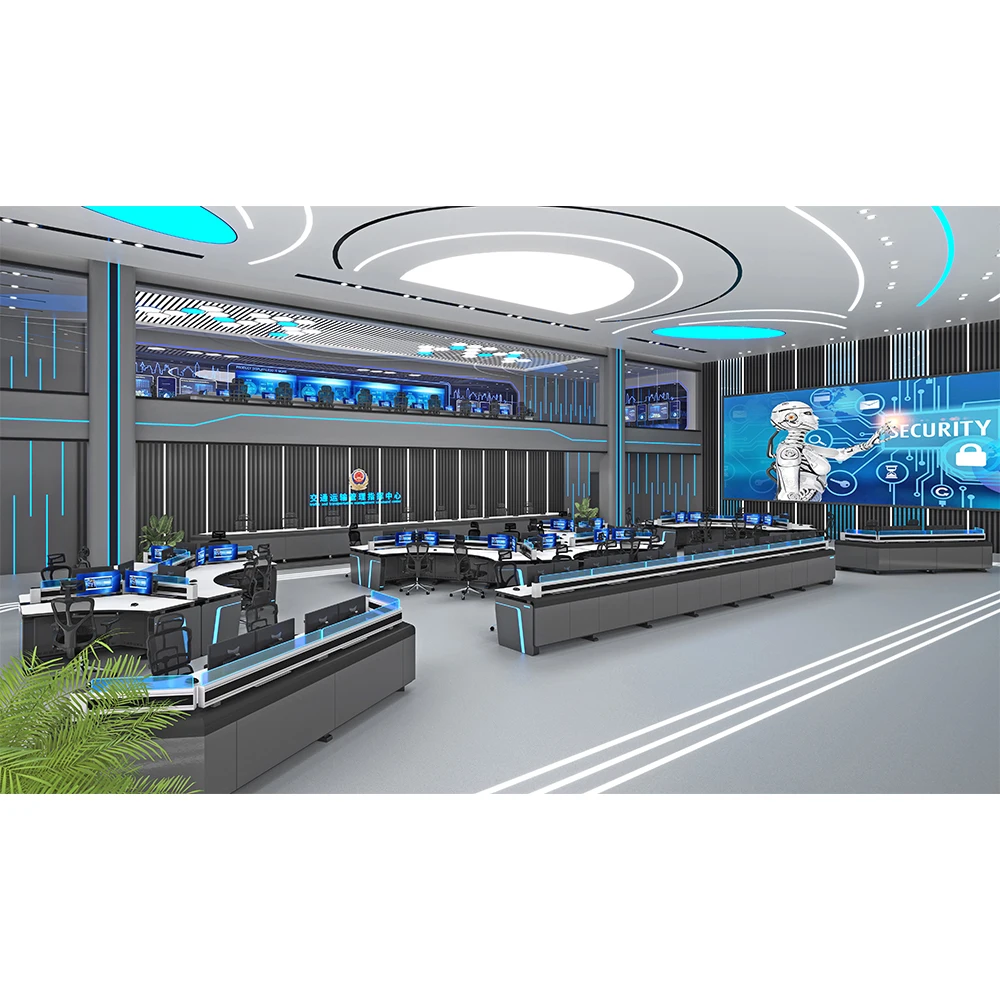 Operating Machine Booth Console Project Custom Manufacture Operator Console Desk Provide One Stop ...