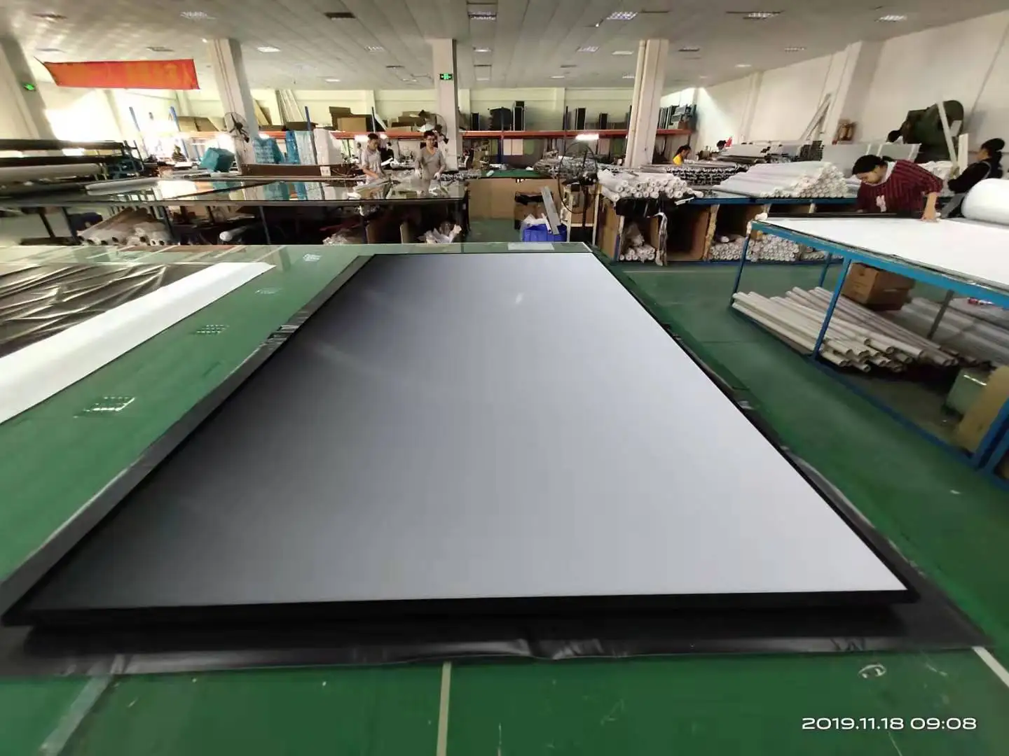 固定フレームプロジェクタースクリーン120インチBSPCBSPALRデイライト