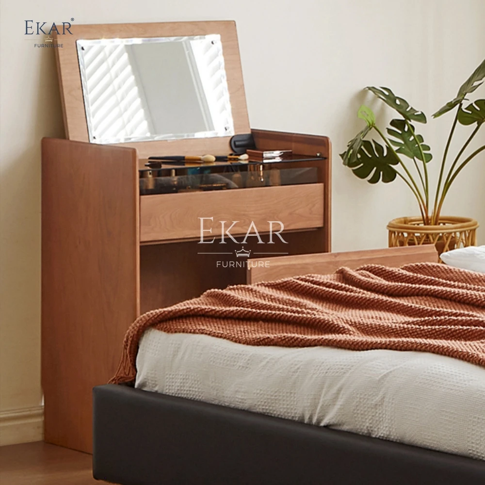 product new design ekar classic bedroom wooden dressing table-60