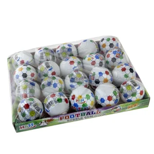 Hot Selling Kids Funny Football Shape Toy Candy Bubble Gum