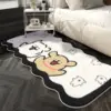 Deux chiens avec des bords noirs