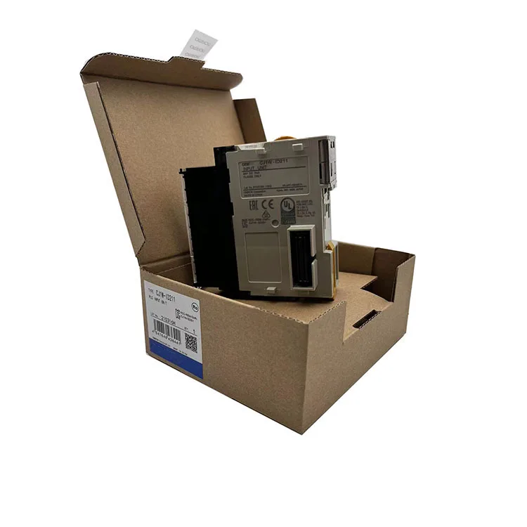 New Original Omron CJ1W-ID211 digital input module for CJ1 PLC. With fast response and strong anti-interference, it stably collects sensor and switch signals, widely used in industrial automation equipment control.