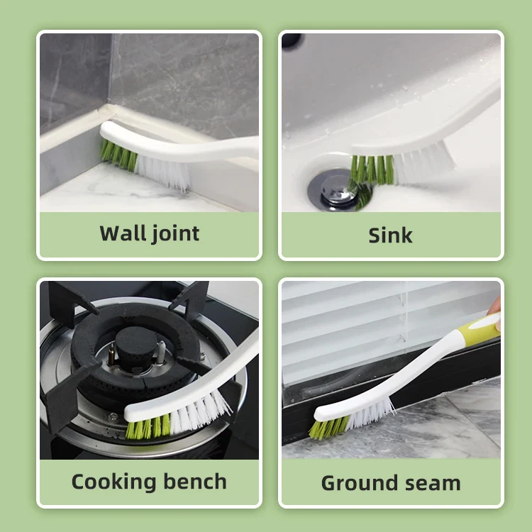 Горячая распродажа многофункциональная щетка для очистки с пластиковой клавиатурой длинной ручкой оконных углов и зазора