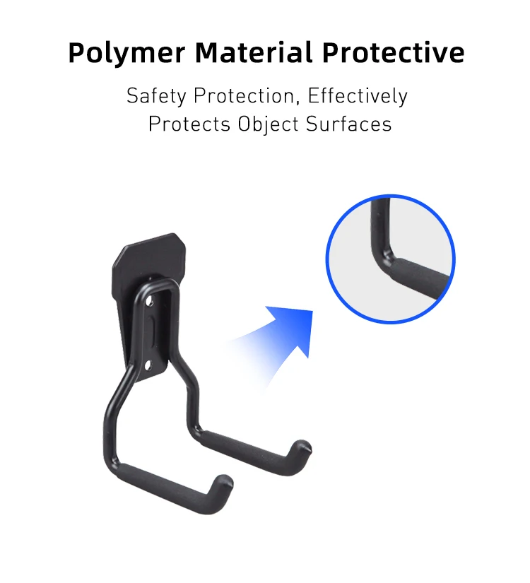 Heavy Duty Metal Storage Hooks Wall Mounted Utility Garage Tool Hooks For Bulk Storage factory