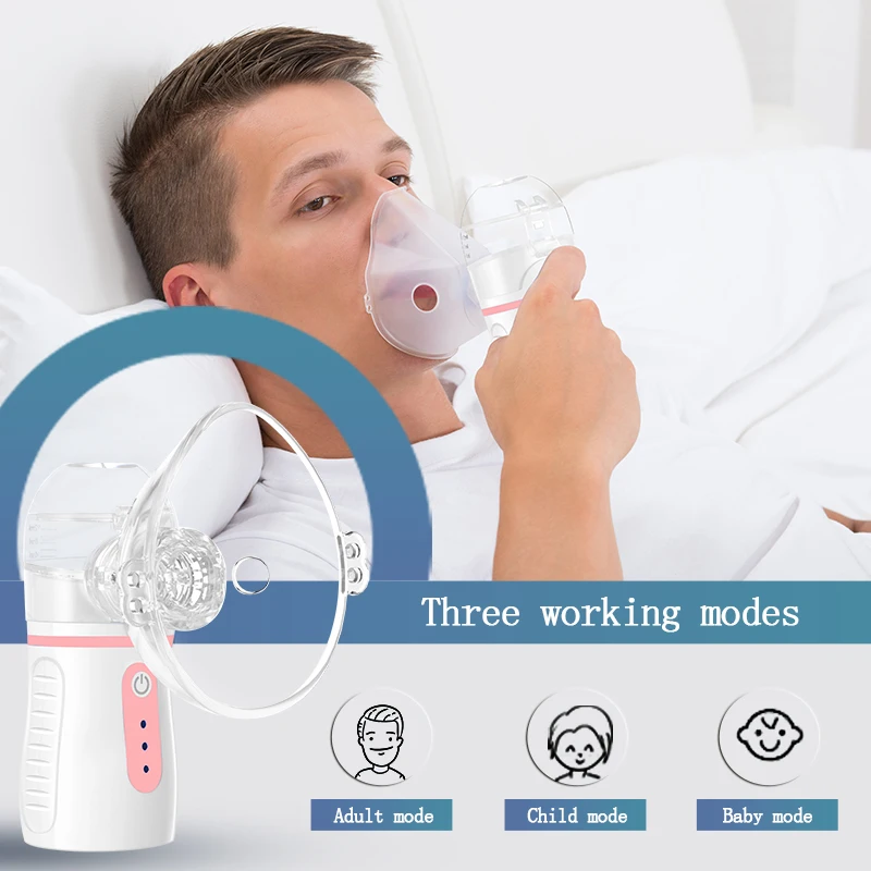 CE Medical Micro Net Portable Handheld Nebulizer for Adults Children Durable for Home Use Factory Wholesale Electricity Power